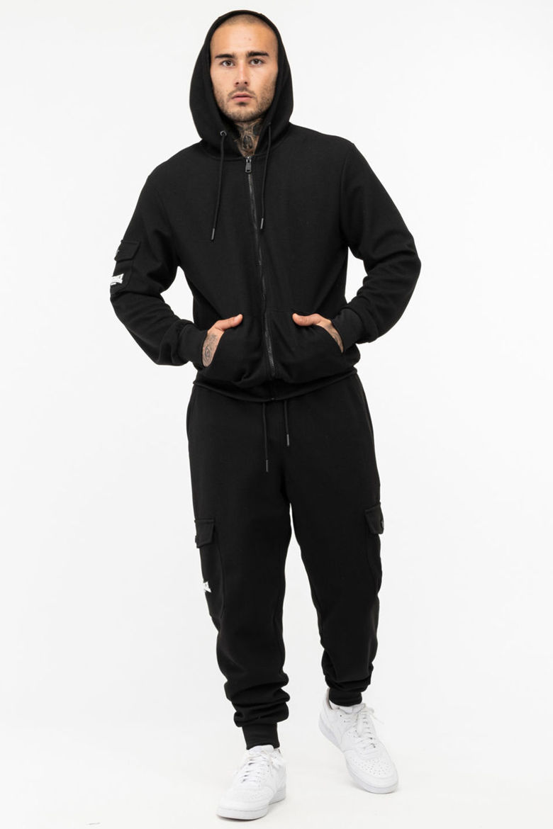 Lonsdale London Lonsdale Hellas MENS TRACKSUIT SET LONSDALE ROSSLEA BLACK